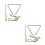2Pcs Portable Iron Triangle Percussion Instrument with Wooden Striker 8