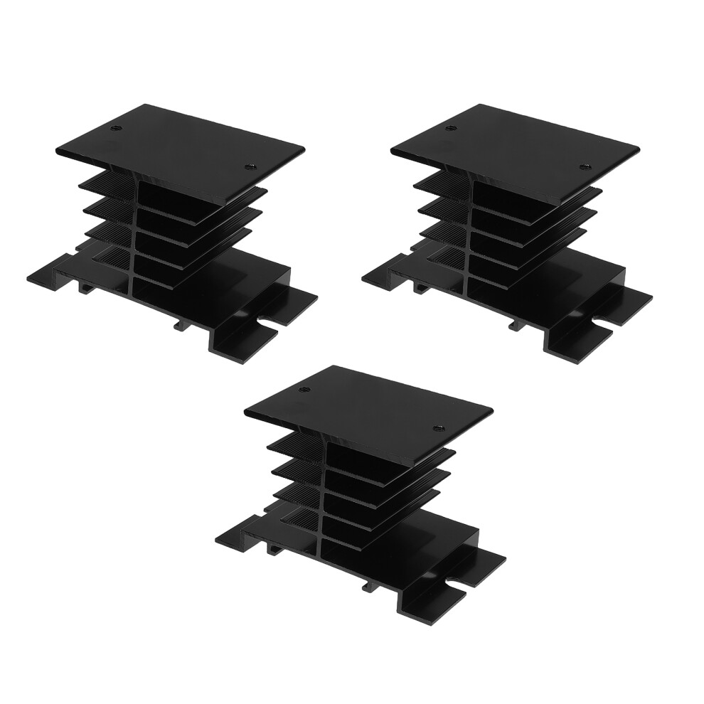 12Pcs Aluminum Heatsink For Relay Reliable Cooling Block 3554268720738