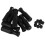 24Pcs Black Foosball Table Replacement Handles Non-Skid Plastic Grips 2