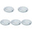 5Pcs Compact Blue Denture Container Pc Retainer Case for Travel Use 4