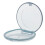 5Pcs Compact Blue Denture Container Pc Retainer Case for Travel Use 1