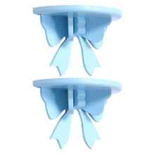 4St Halfronde Wandplank Skyblauw Nordic Design Voor Speelgoed