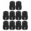 40Pcs High-Strength Black Walking Cane Lock Plugs for Hiking Use 2