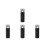 4Pcs Black Plastic Iron Curtain Blind Cord Knobs Accessories 7