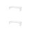 2Pcs Acrylic Manicure Hand Holder Pillow Transparent Comfortable Rest 7