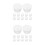 24Pcs Detailed Foam Cupcake Dummies for Cake Decorating and Party Use 6