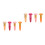 8Pcs Washable Latex Powder Cosmetic with Handle Assorted Colors 5