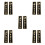 10Pcs Removable Acrylic Push Pull Door Stickers for Commercial Use 6