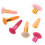8Pcs Washable Latex Powder Cosmetic with Handle Assorted Colors 11
