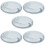 5Pcs Compact Blue Denture Container Pc Retainer Case for Travel Use 10