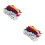 40Pcs Assorted Braided Rope DIY Accessories for Bracelet Design 6