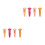 8Pcs Washable Latex Powder Cosmetic with Handle Assorted Colors 4