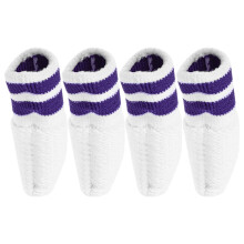 8Pcs Purple Soft Pet Finger Toothbrush Nylon Oral Care for Dogs Cats