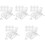 40Pièces Accessoires Apiculture Cages Transparentes Plastique 5