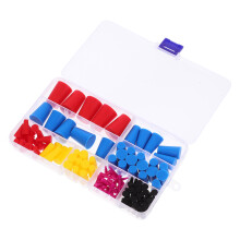 Rubber Tapered Silicone Stoppers High Temp Hole Plugs for Lab Use