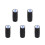 5Pcs Multi Plastic Golf Ball Marker Stamper Easy Use Waterproof Tool 6