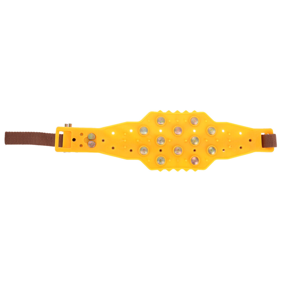 3Pcs Universal Car Tire Chains Abs+Pp Anti Skid Snow Traction Yellow 3554268725269