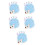 5Sets Soft Hedgehog Needle Cushion with DIY Flat Head Sewing Pins 6