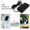 3Pcs USB Power Strip with Overload Protection Copper Black Extender 6