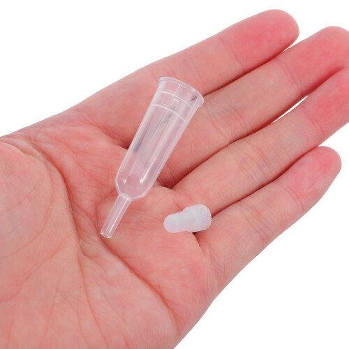 18Pcs Transparent Ampule Tips Replacement Tpe for Medical Lab Use 1