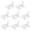 40Pièces Accessoires Apiculture Cages Transparentes Plastique 2