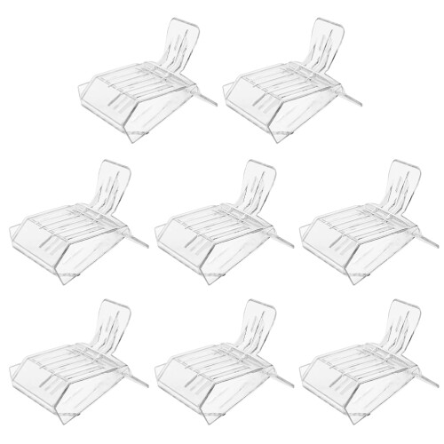 40Pièces Accessoires Apiculture Cages Transparentes Plastique 1