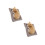 2Pcs Plush Dog Car Dashboard Toy Pet for Car Interior 7