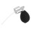 5Pcs Durable Spray Nozzles for Perfume Bottles Black Plastic Metal 2