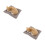 2Pcs Plush Dog Car Dashboard Toy Pet for Car Interior 3
