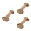 3Pcs Waterproof Golden Polyester Braided Camping Rope for Tent Support 10