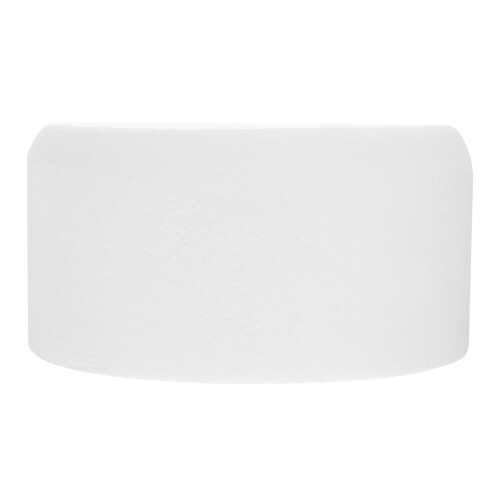 3Pcs White Foam Round Dummy Cakes for Baking Supply and Cake Modeling