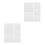 10Pcs Ready-to-Paint Small Canvas Boards White Thick for Art Projects 7