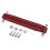 2Pcs PU Red Guitar Amplifier Handle Strap for Speaker Cabinets 2
