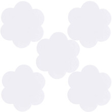 10Pcs White Flower Art Panels for DIY Drawing and Painting Projects