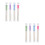 8Pcs Ear Piercing Cleaning Strings Colorcoded Kit Deep Cleansing Floss 9