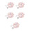5Pcs Pink Nail Practice Board Holder for Beginners and Professionals 7