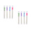 8Pcs Ear Piercing Cleaning Strings Colorcoded Kit Deep Cleansing Floss 8