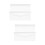 2Pcs Acrylic Letter Sorter Desktop Organizer Mail Holder for Home Use 9