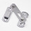 2Pcs Silver Steel Bolt Locking Hasp Door Latch for Window Cabinet Gate 6