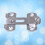 2Pcs Silver Steel Bolt Locking Hasp Door Latch for Window Cabinet Gate 9
