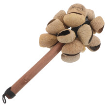 2PiĂšces Maracas Africaines En Bois, Instrument Shaker