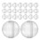 120Pcs Empty Round Capsules Plastic with Convenient Opening for Toys 2