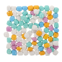 2Sets Safe Plastic Colored Sand for Kids Sensory Play and Garden Decor