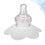 1Pair Portable White Breastfeeding Protector Silicone Cover 6