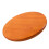 2Pcs Solid Wood Chair Seat Round Stool Cushion Light Brown for Dining 2