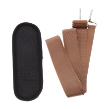 3Pcs Brown Wide Nylon Crossbody Replacement Straps Adjustable Fit