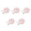 5Pcs Pink Nail Practice Board Holder for Beginners and Professionals 6