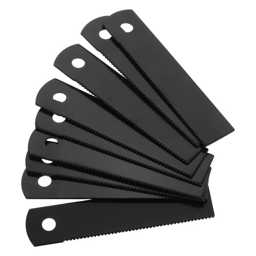 20Pcs Outdoor Fire Starter Tools Steel Serrated Fire Kit Black 2