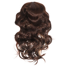4Pcs Long Wavy Curly Synthetic Wigs Women Multi Color Middle Part