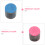 16Pcs Assorted Color Small Billiards Chalk for Pool Cue Tournament Use 6